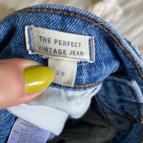 MADEWELL The Perfect Vintage Jean Size 29 - Picture 4 of 8